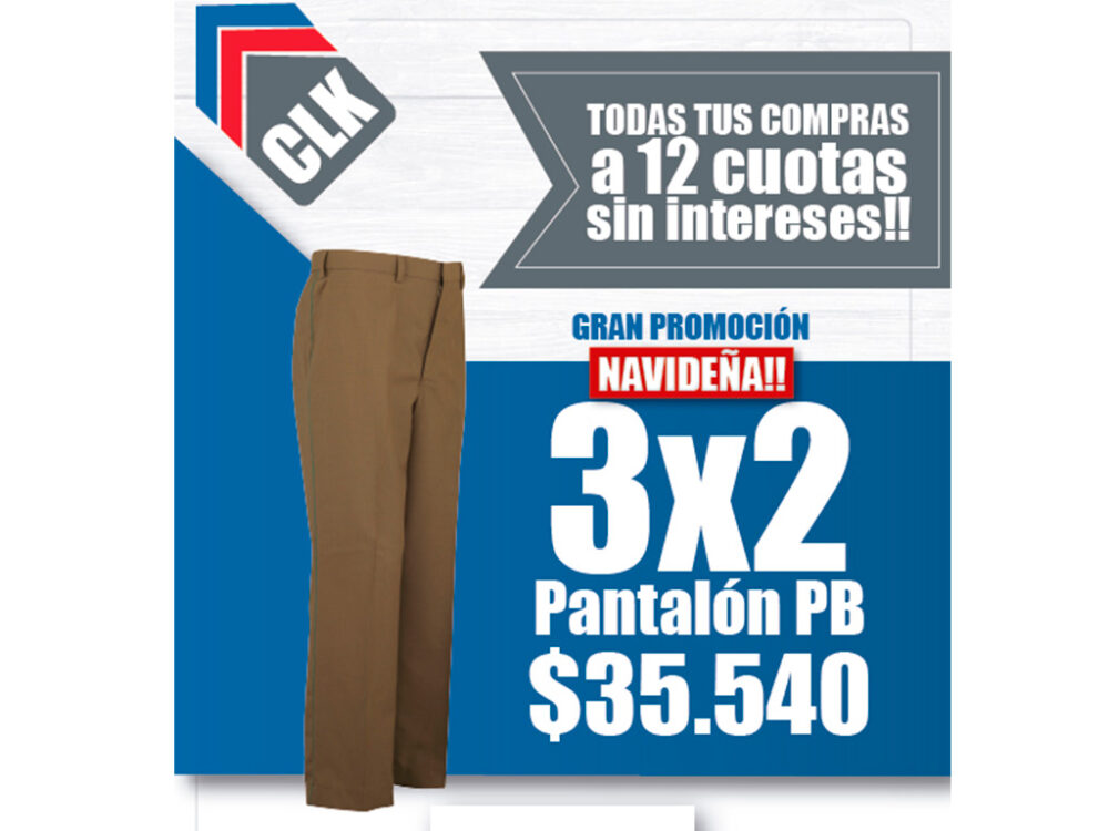 3x2 pantalón PB